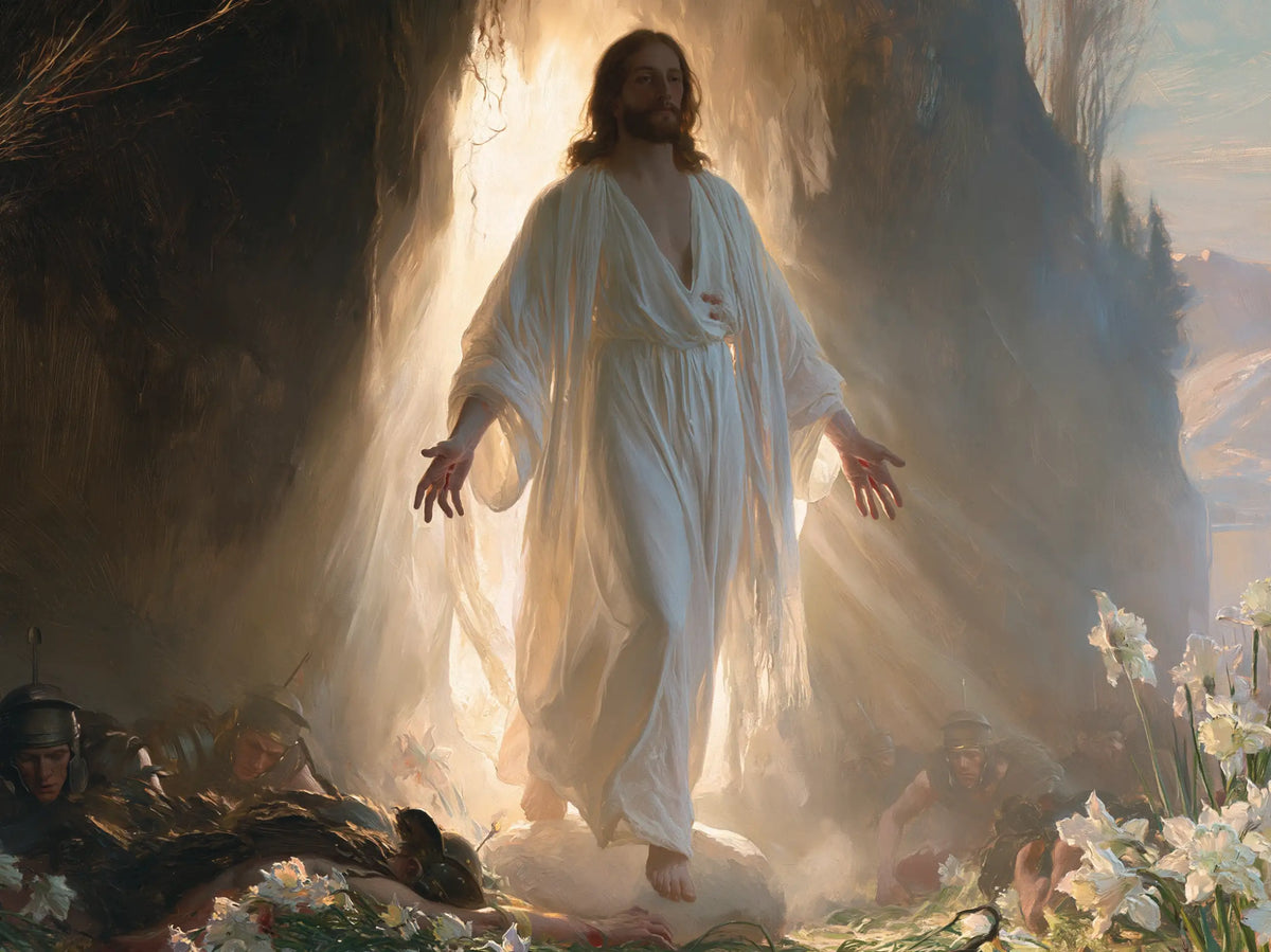 The Resurrection of Jesus Christ — The Veil of Light upon the Stones