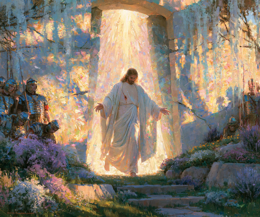 The Resurrection of Jesus Christ - Impressionist · Landscape n° 4