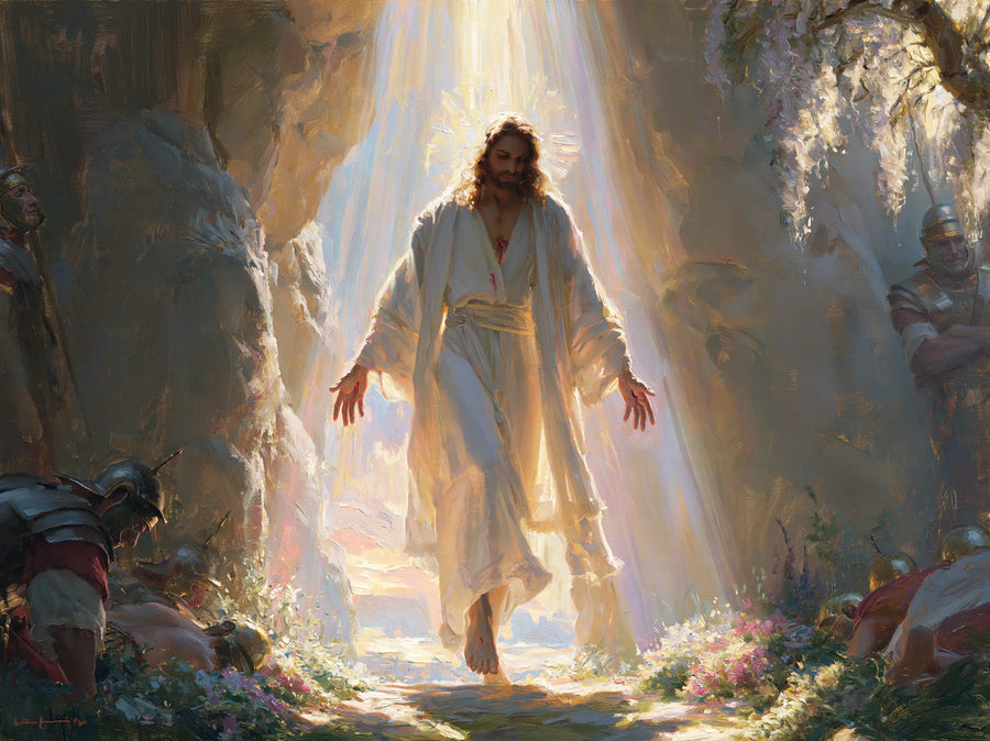 The Resurrection of Jesus Christ - Impressionist · Landscape n° 10