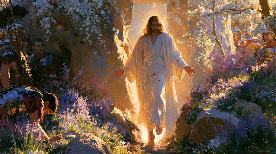 The Resurrection of Jesus Christ - Impressionist · Landscape n° 19