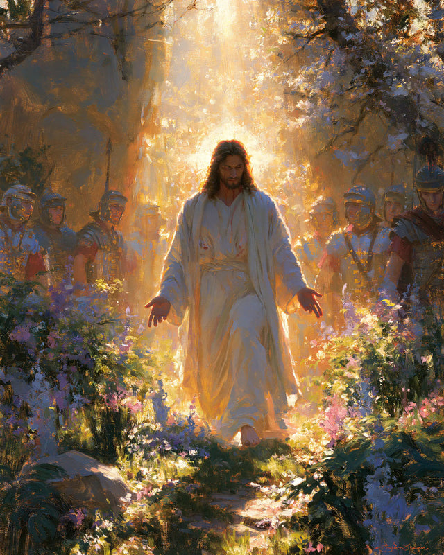 The Resurrection of Jesus Christ — Radiance Scattered upon the Blossoms