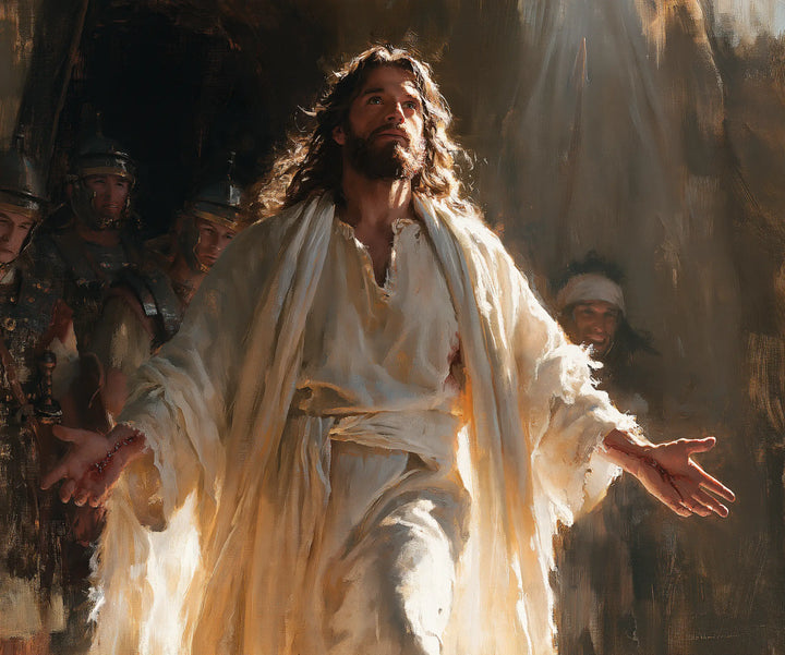 The Resurrection of Jesus Christ — The White Folds of Promise