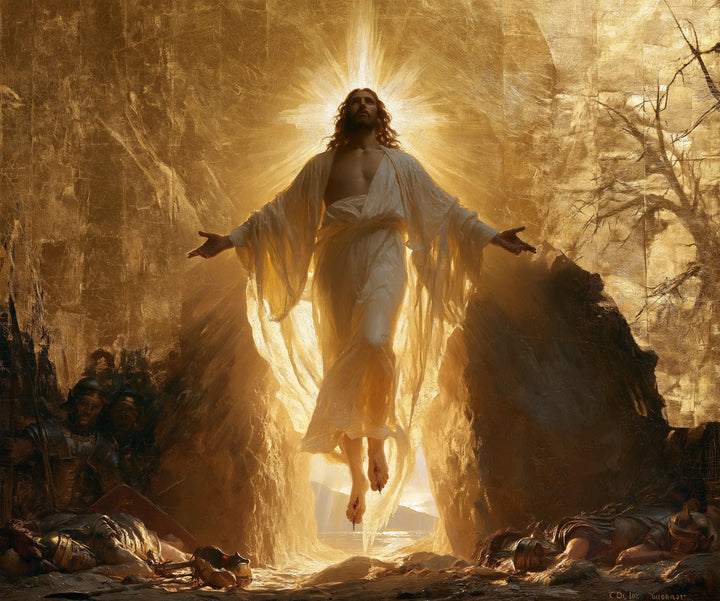 The Resurrection of Jesus Christ - Sacred Gold · Landscape n° 2