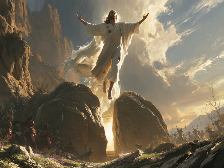 The Resurrection of Jesus Christ - Sacred Monumental View · Landscape n° 11