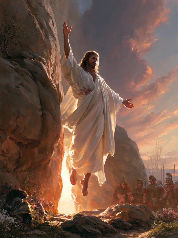 The Resurrection of Jesus Christ — The Gesture beside the Russet Wall