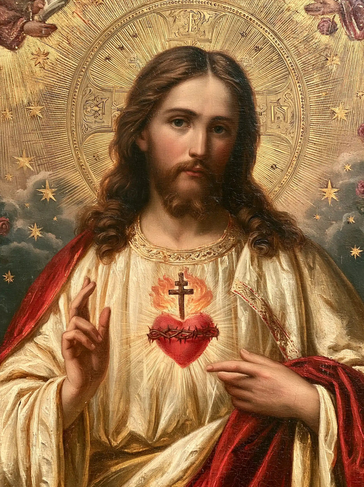 Sacred Heart of Jesus – Symbolist · Portrait no. 15
