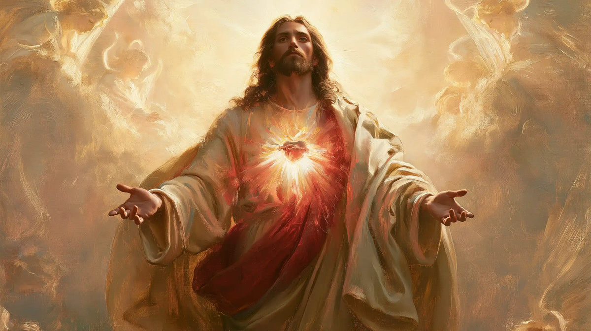 The Sacred Heart of Jesus — Welcome Within the Circle of Clouds