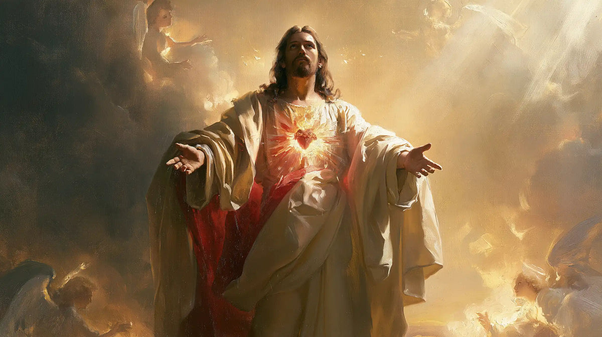 The Sacred Heart of Jesus — The Heart Beneath the Great Clearing Sky