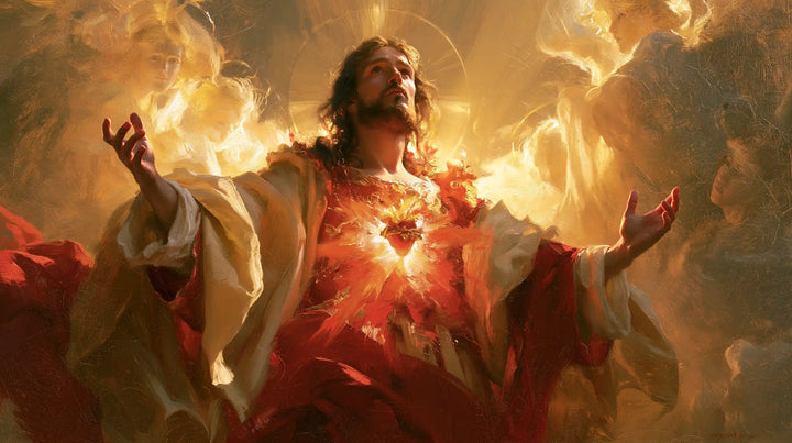 The Sacred Heart of Jesus — Love in the Scarlet Wind