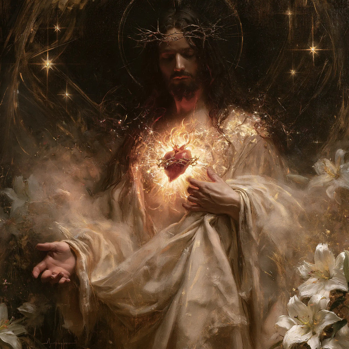 The Sacred Heart of Jesus — Welcome in the Garden of Thorns