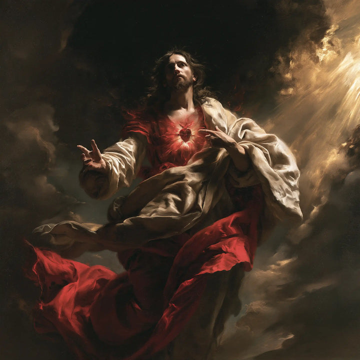Sacred Heart of Jesus - Theatrical Baroque · Square n° 7
