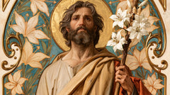 Saint Joseph – Sacred Art Nouveau · Landscape no. 8