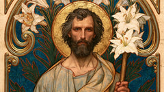 Saint Joseph – Sacred Art Nouveau · Landscape no. 10