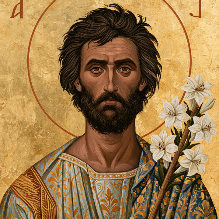 Saint Joseph – Contemporary Byzantine · Square no. 7