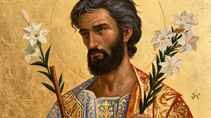 Saint Joseph – Contemporary Byzantine · Landscape no. 8
