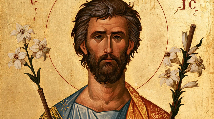 Saint Joseph – Contemporary Byzantine · Landscape no. 9