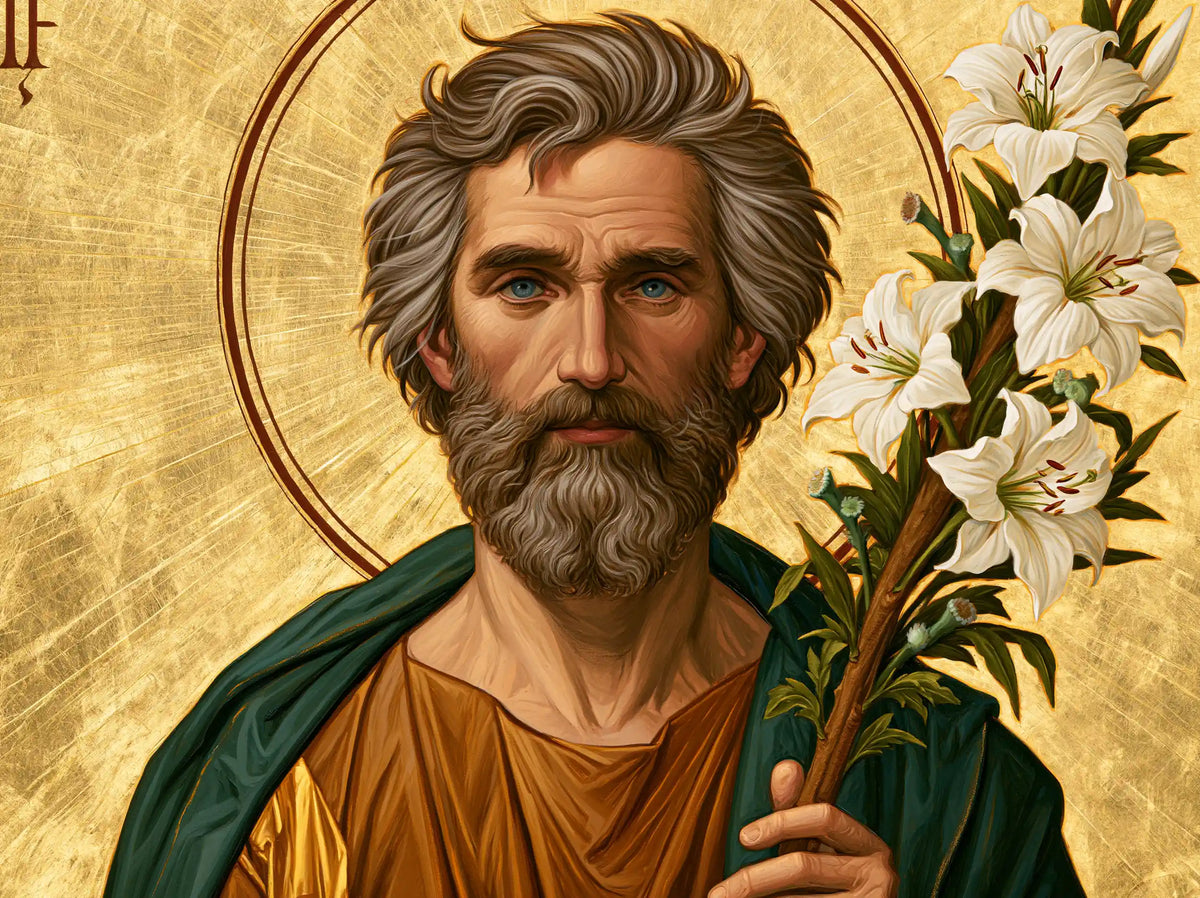 Saint Joseph – Sacred Gold · Landscape no. 4