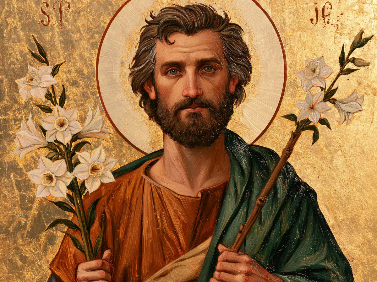 Saint Joseph – Sacred Gold · Landscape no. 6