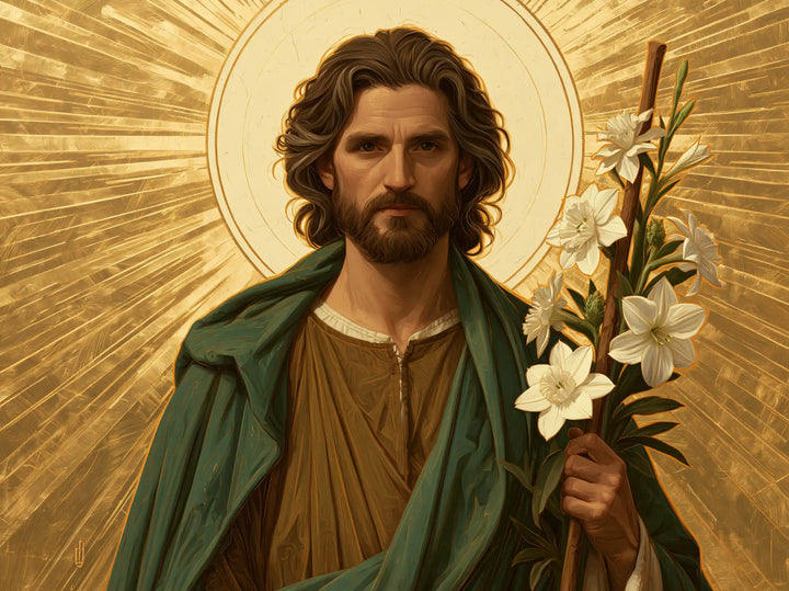 Saint Joseph – Sacred Gold · Landscape no. 7
