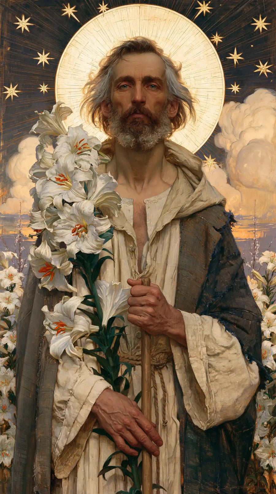 Saint Joseph – Symbolist · Portrait no. 1