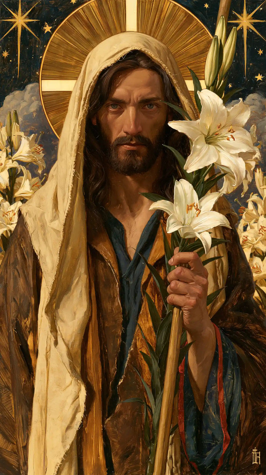 Saint Joseph – Symbolist · Portrait no. 4