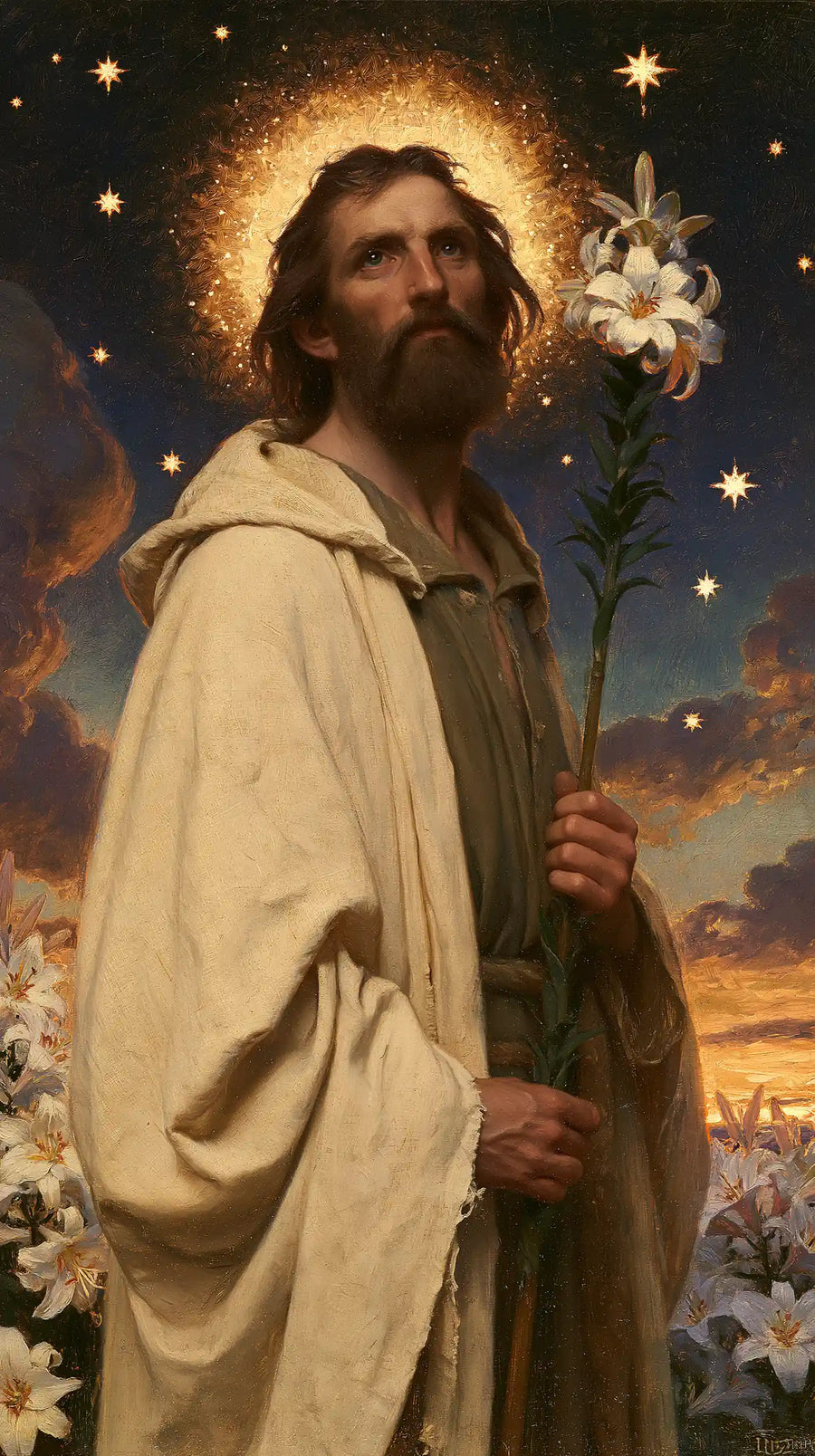 Saint Joseph – Symbolist · Portrait no. 5