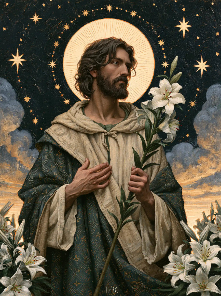 Saint Joseph – Symbolist · Portrait no. 9
