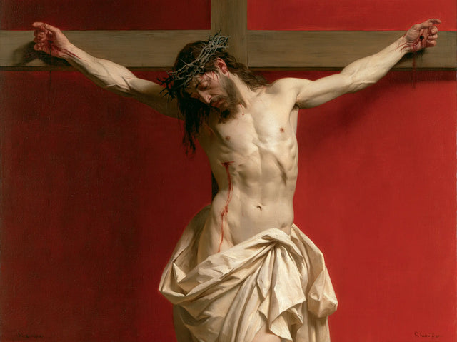 The Crucifixion – Garnet Light upon the Cross