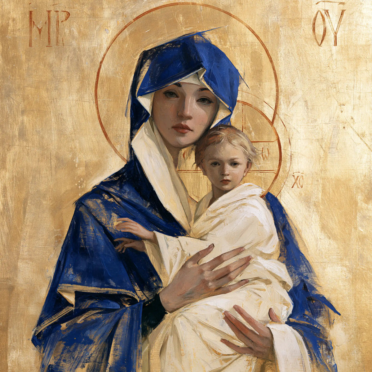 The Virgin and Child — The Presence of Two Gazes