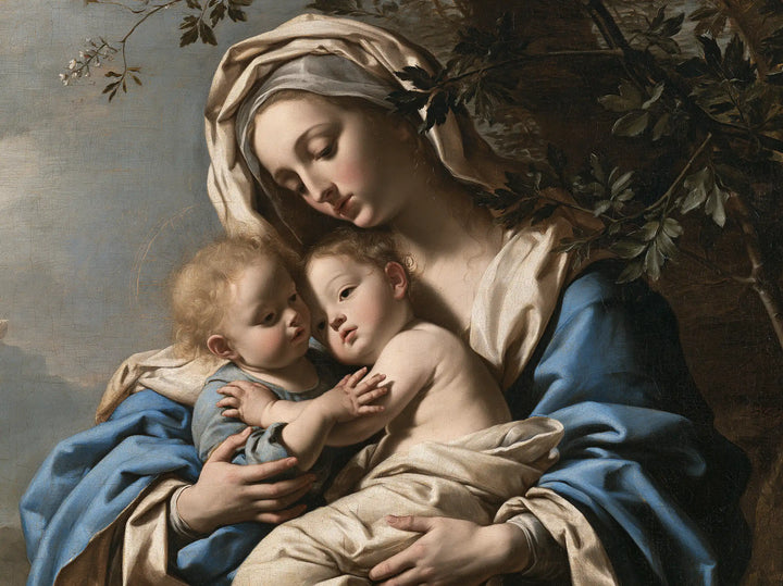 Virgin Mary and Child Jesus - Florentine Renaissance · Landscape n° 6