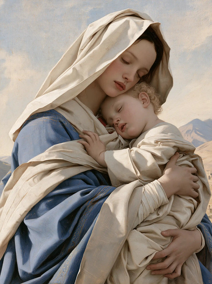 The Virgin and Child — The Slumber of Two Faces