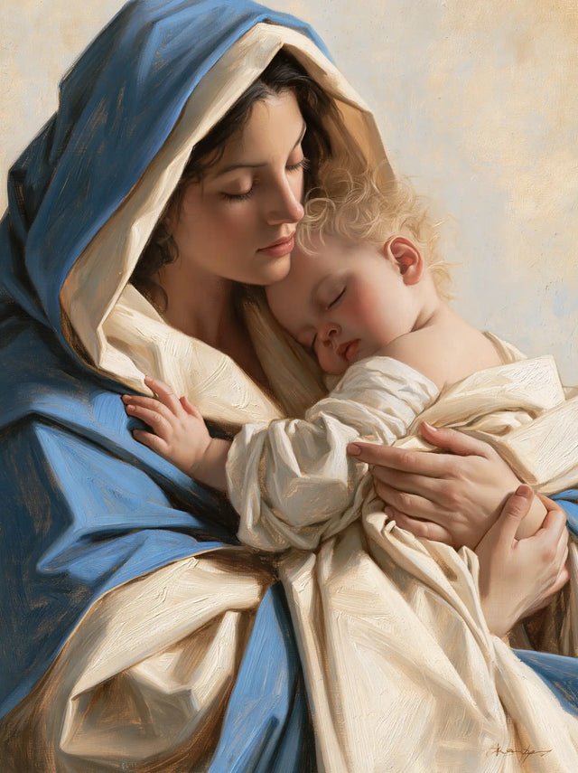 Virgin Mary and Child Jesus - Florentine Renaissance · Portrait n° 22