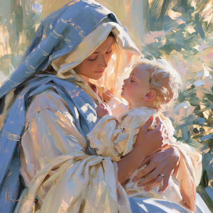 The Virgin and Child — A Smile in Dappled Daylight