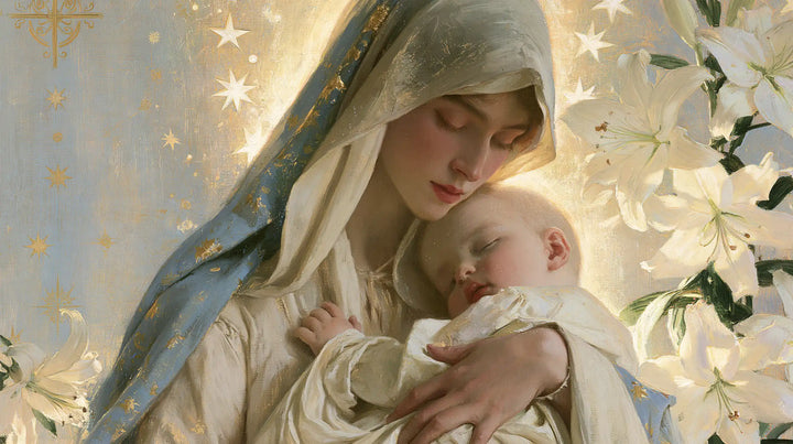 The Virgin and Child — Lily Light upon Slumber